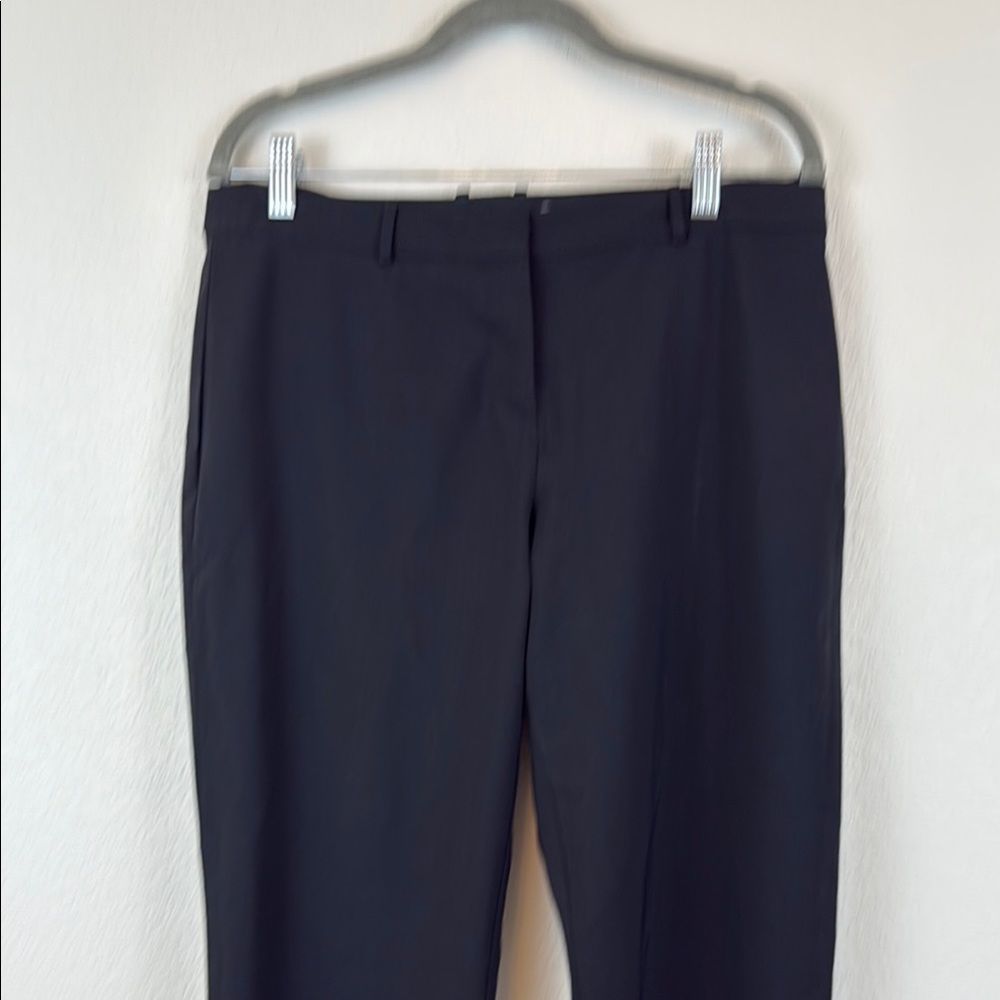 Hugo Boss Tiluna Wool Cropped Sleek Black Trousers Size 6 - Picture 5 of 15